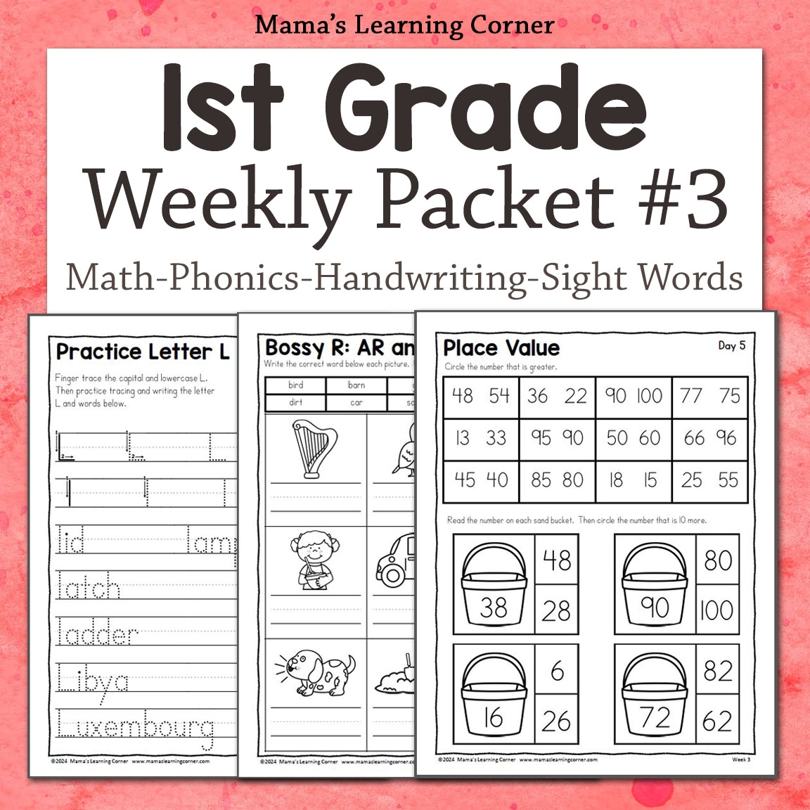 1st Grade School Worksheets Free Printable