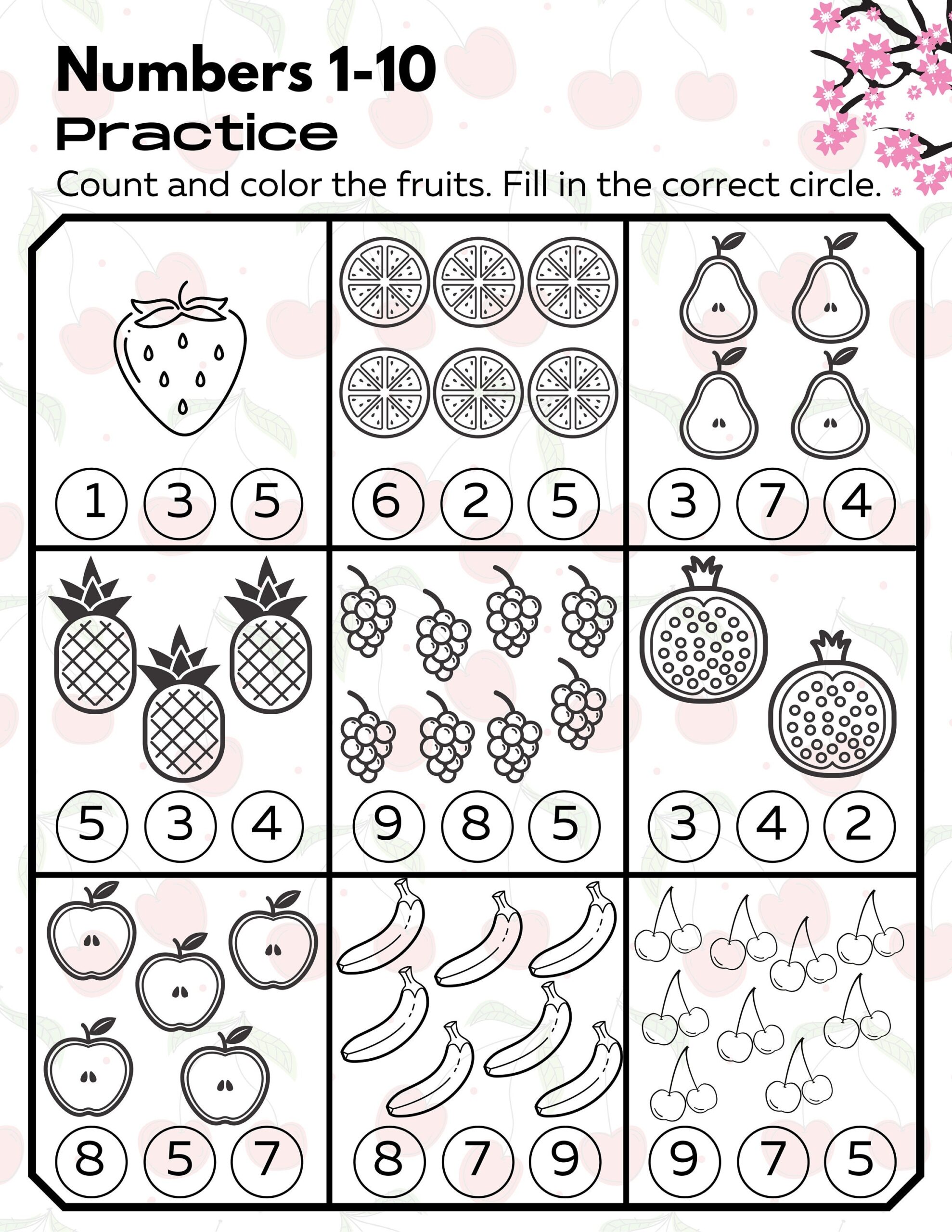 Go Math Kindergarten Worksheets