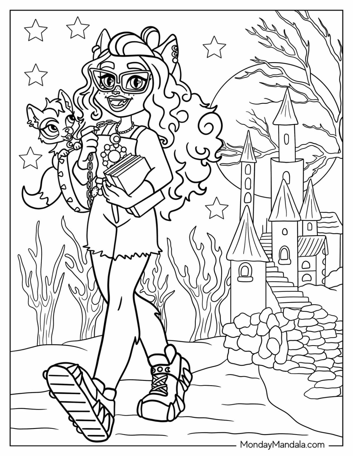 Monster High Worksheets Printable