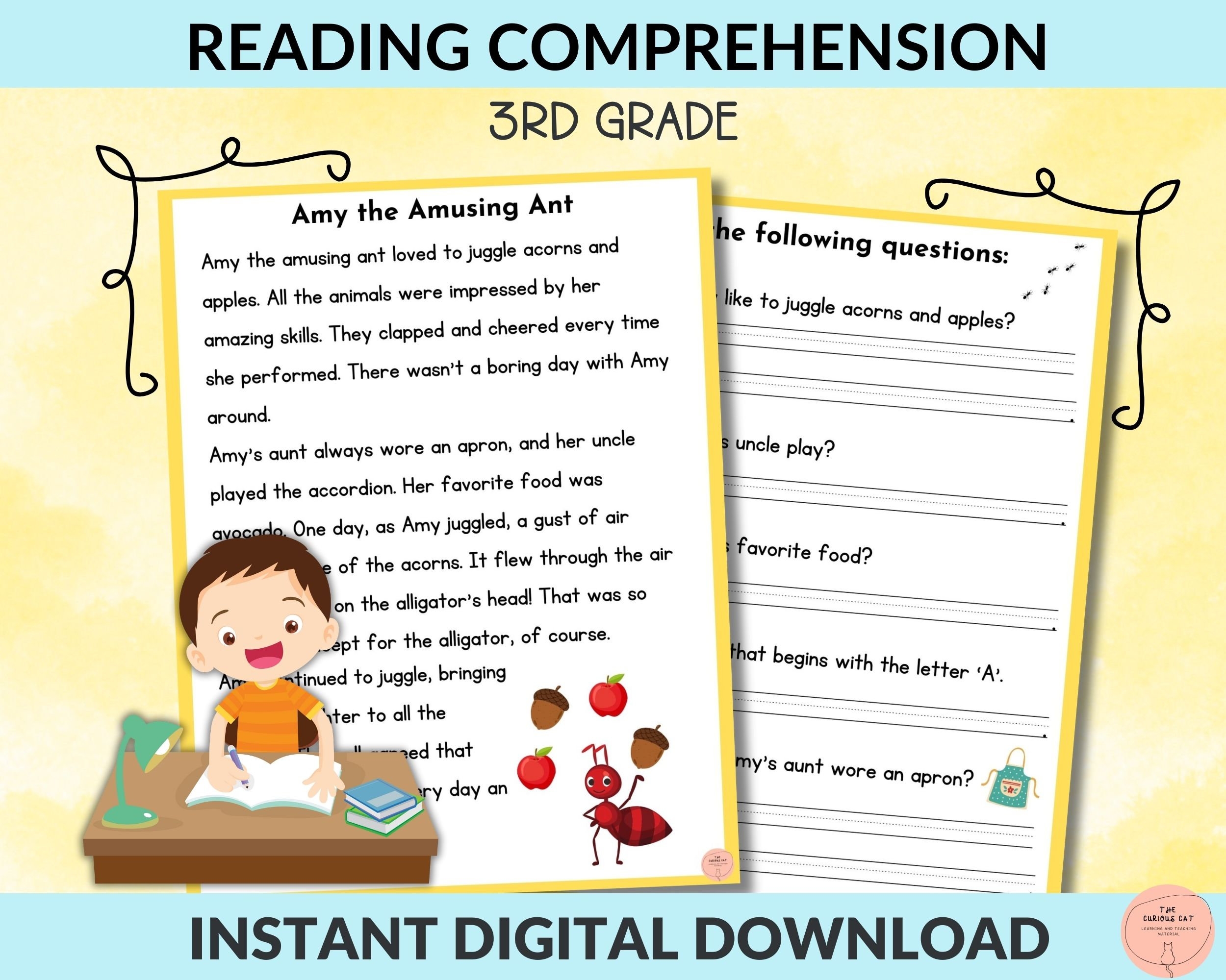 Childcare Readings With Comprehension Worksheets Childcare Readings With Comprehension Worksheets