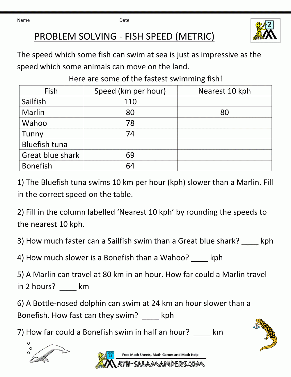 2nd Grade Math Word Problems