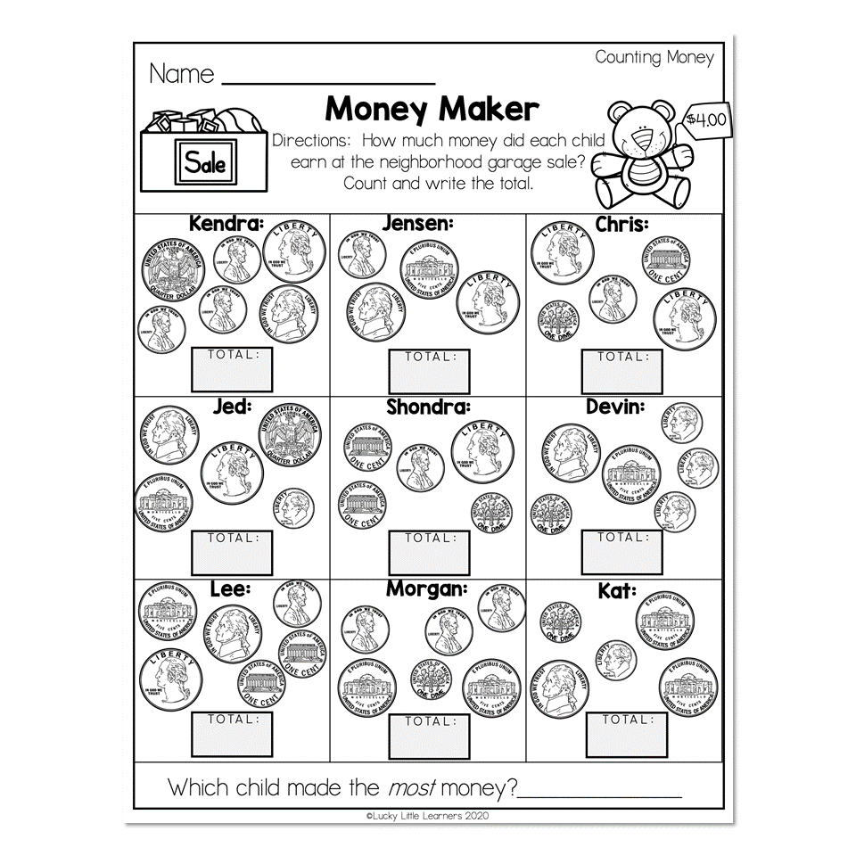 2nd Grade Math Worksheets Money Counting Money Money Maker Worksheets Library 2nd Grade Math Worksheets Money Counting Money Money Maker Worksheets Library