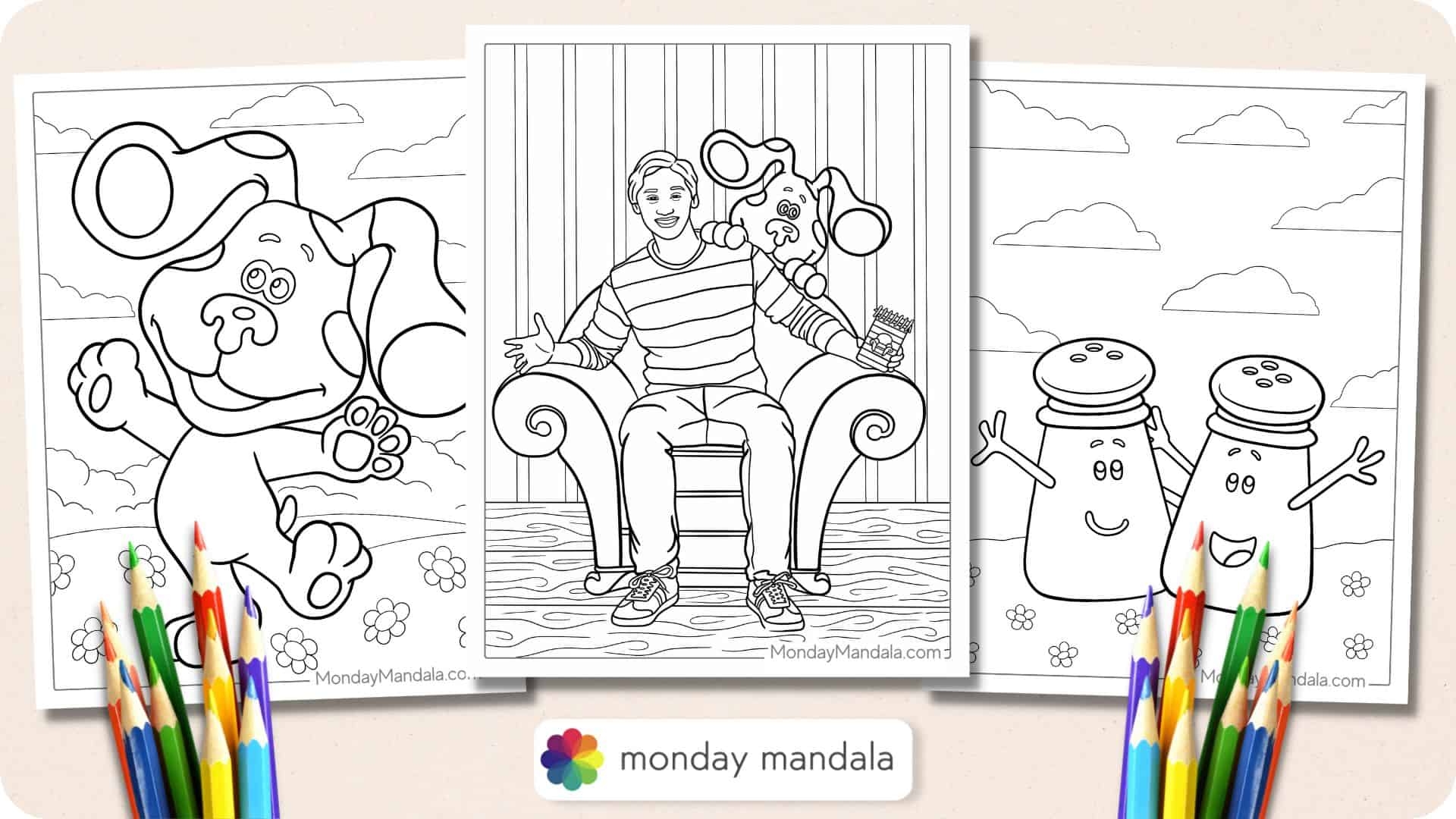 30 Blue s Clues Coloring Pages Free PDF Printables 30 Blue s Clues Coloring Pages Free PDF Printables