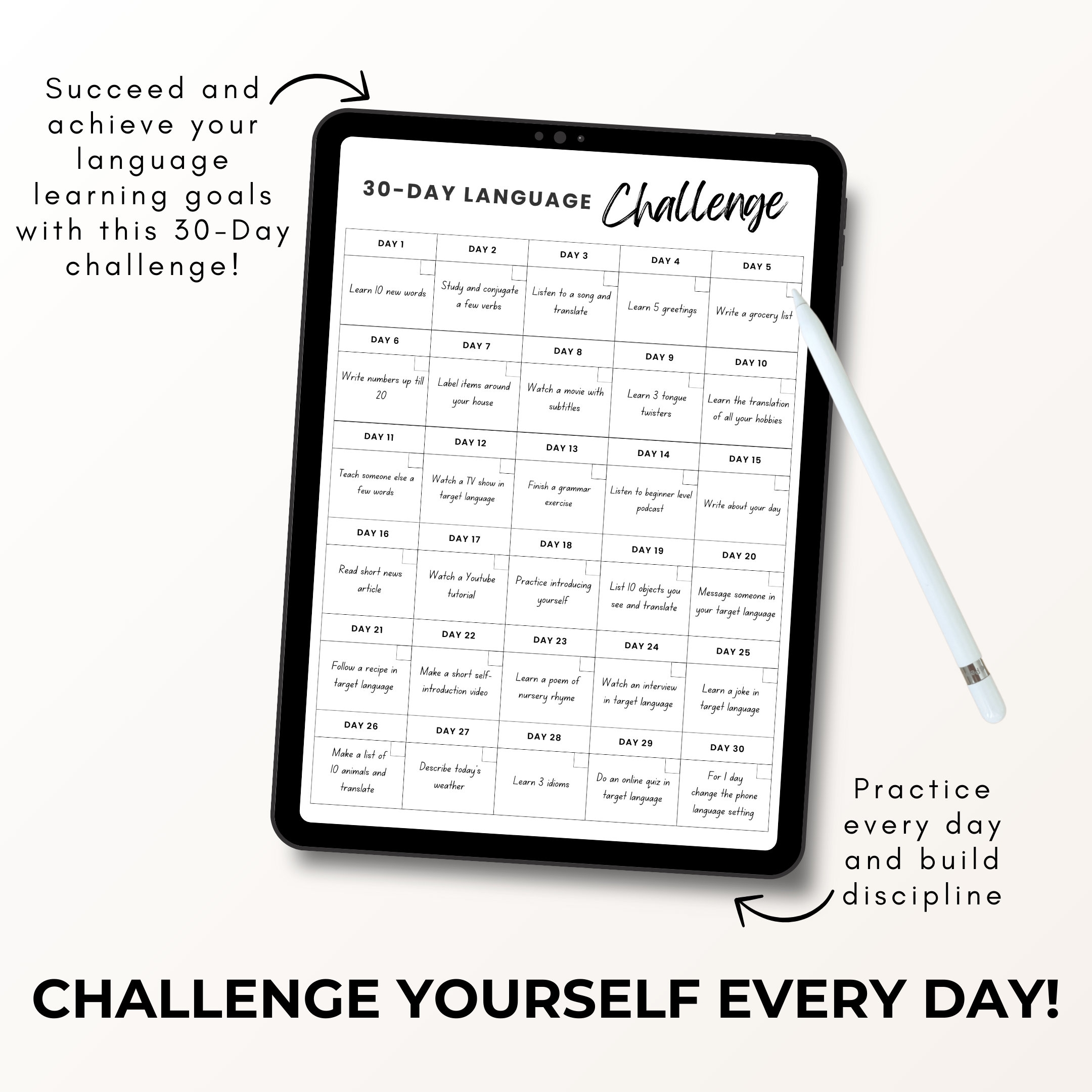 Free Printable Daily Language Practice Worksheets