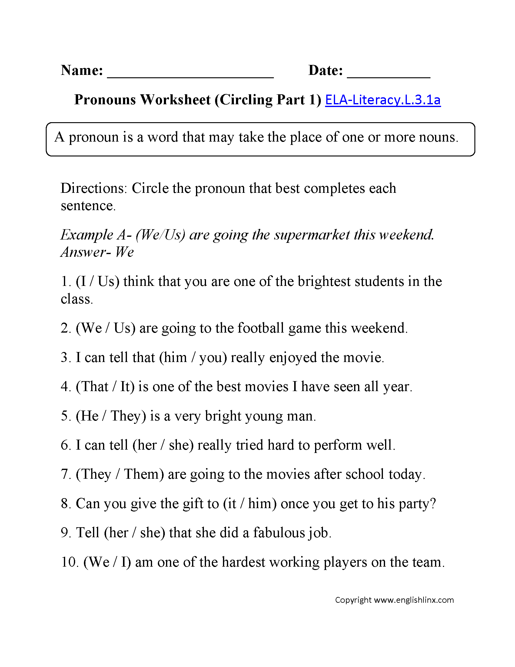 3rd Grade Common Core Language Worksheets 3rd Grade Common Core Language Worksheets