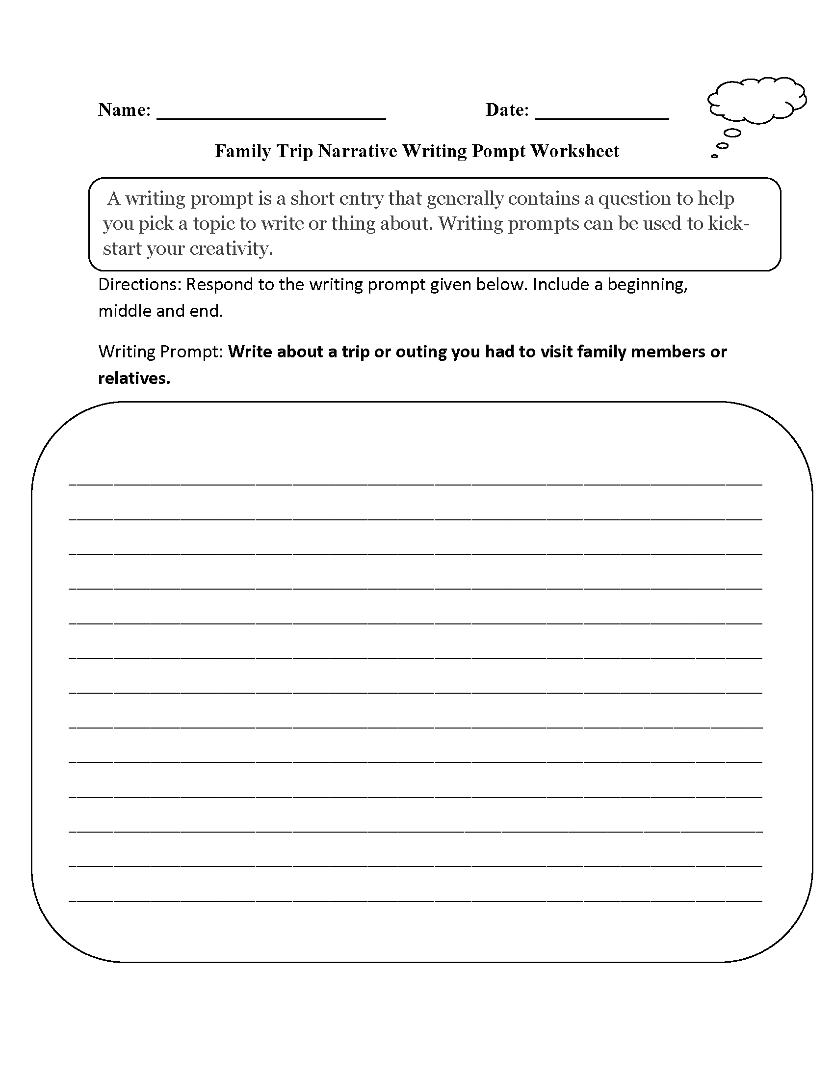 3rd Grade Writing Worksheets Engage Learn Create 