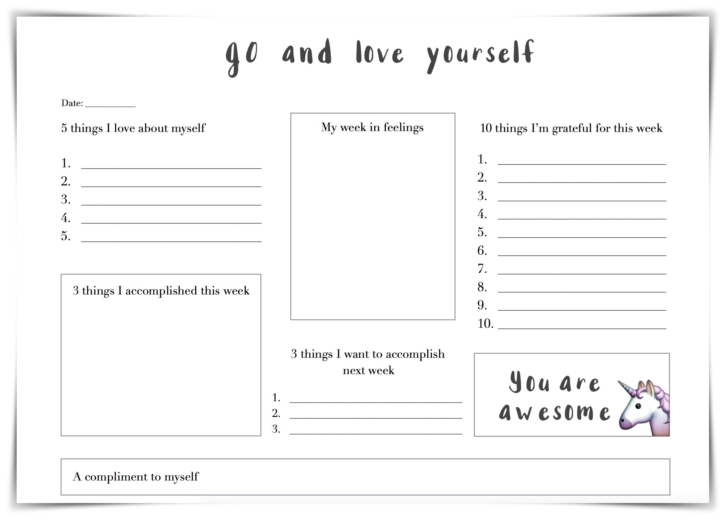 4 Free Printable Self Esteem Worksheets Freebie Finding Mom Worksheets Library