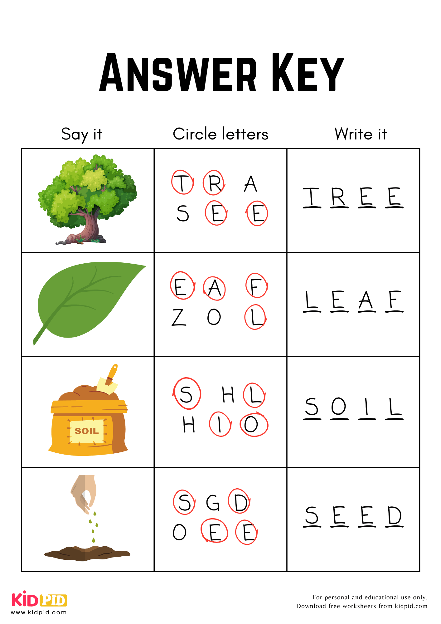 4 Letter Garden Spelling Worksheet For Grade 2 Kidpid 4 Letter Garden Spelling Worksheet For Grade 2 Kidpid