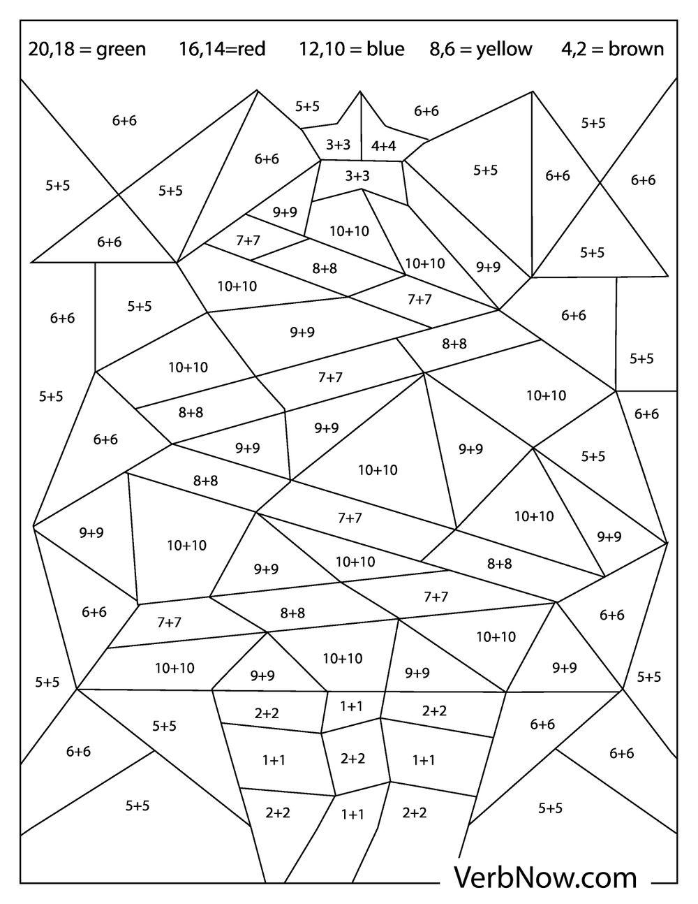42 Free MATH Coloring Pages Printable PDF 