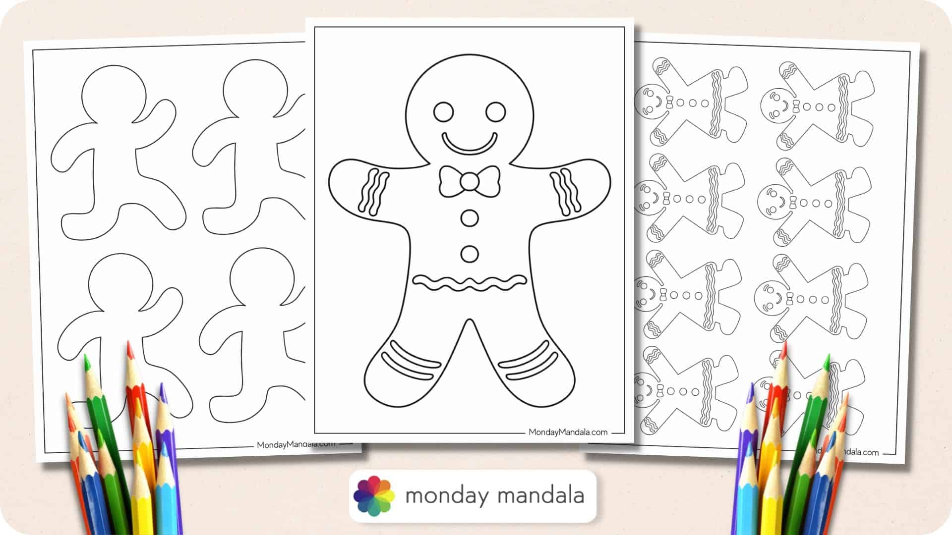 48 Gingerbread Man Templates Free PDF Printables 48 Gingerbread Man Templates Free PDF Printables