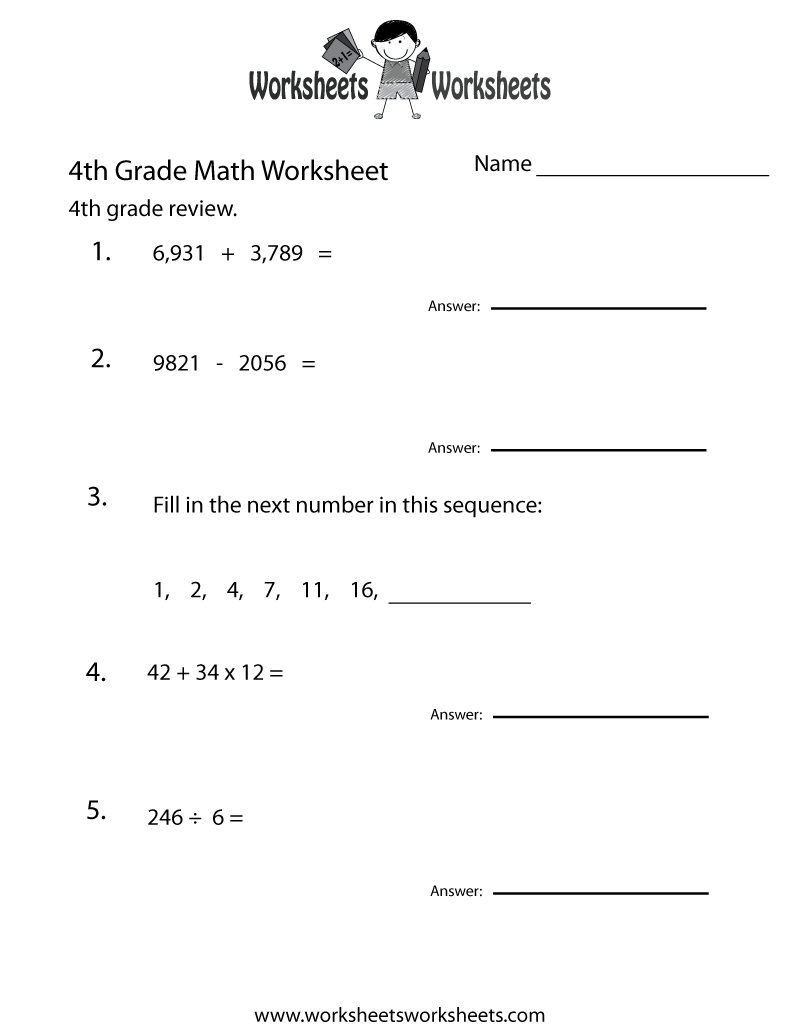 Math Worksheets Grade 7 Free Printable Math Worksheets Grade 7 Free Printable