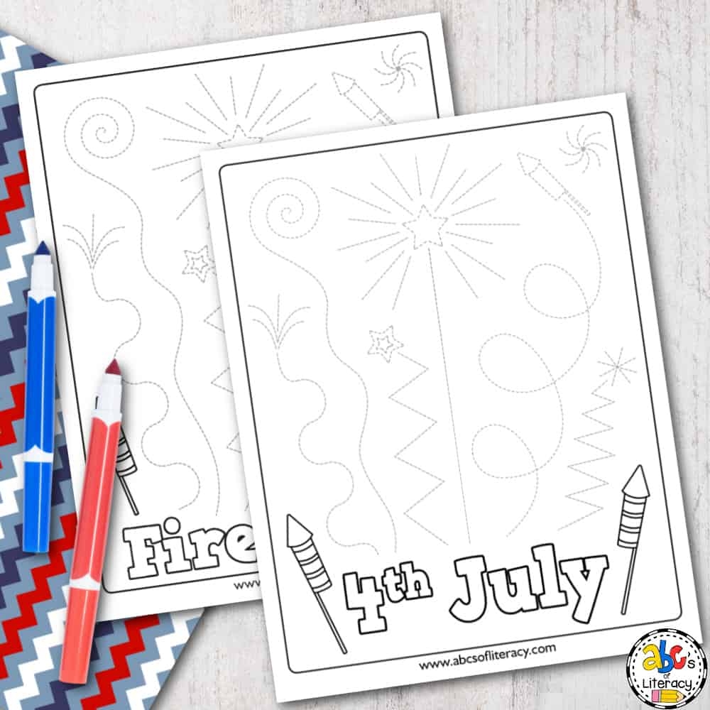 4th Of July Free Printable Worksheets