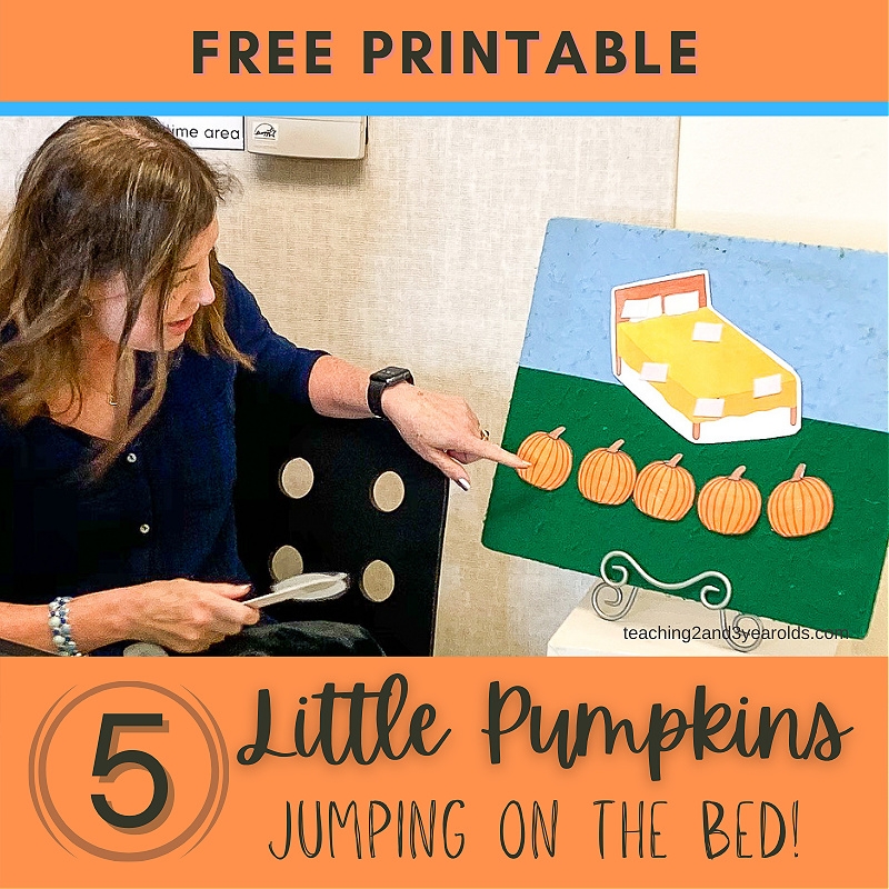 5 Little Pumpkins Activity Free Printable 