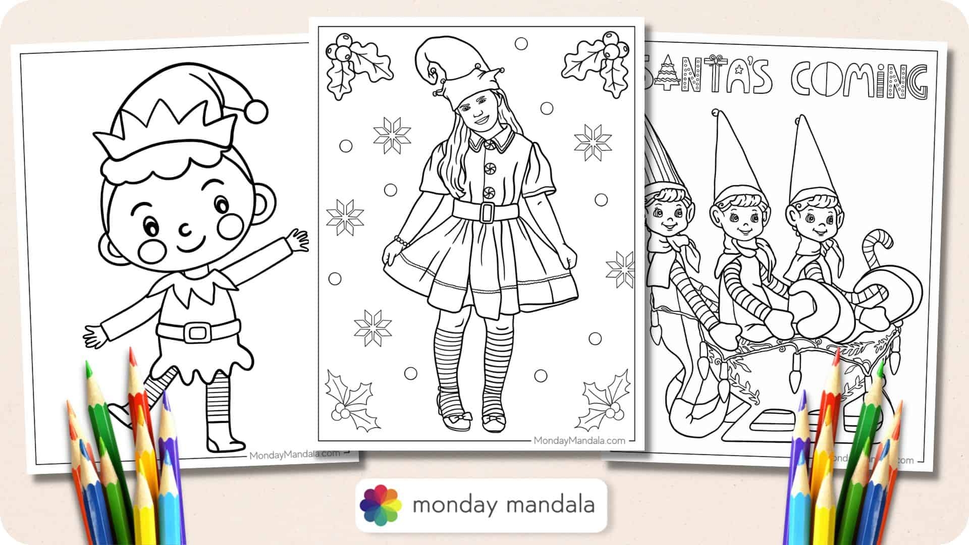 Free Printable Elf Worksheets