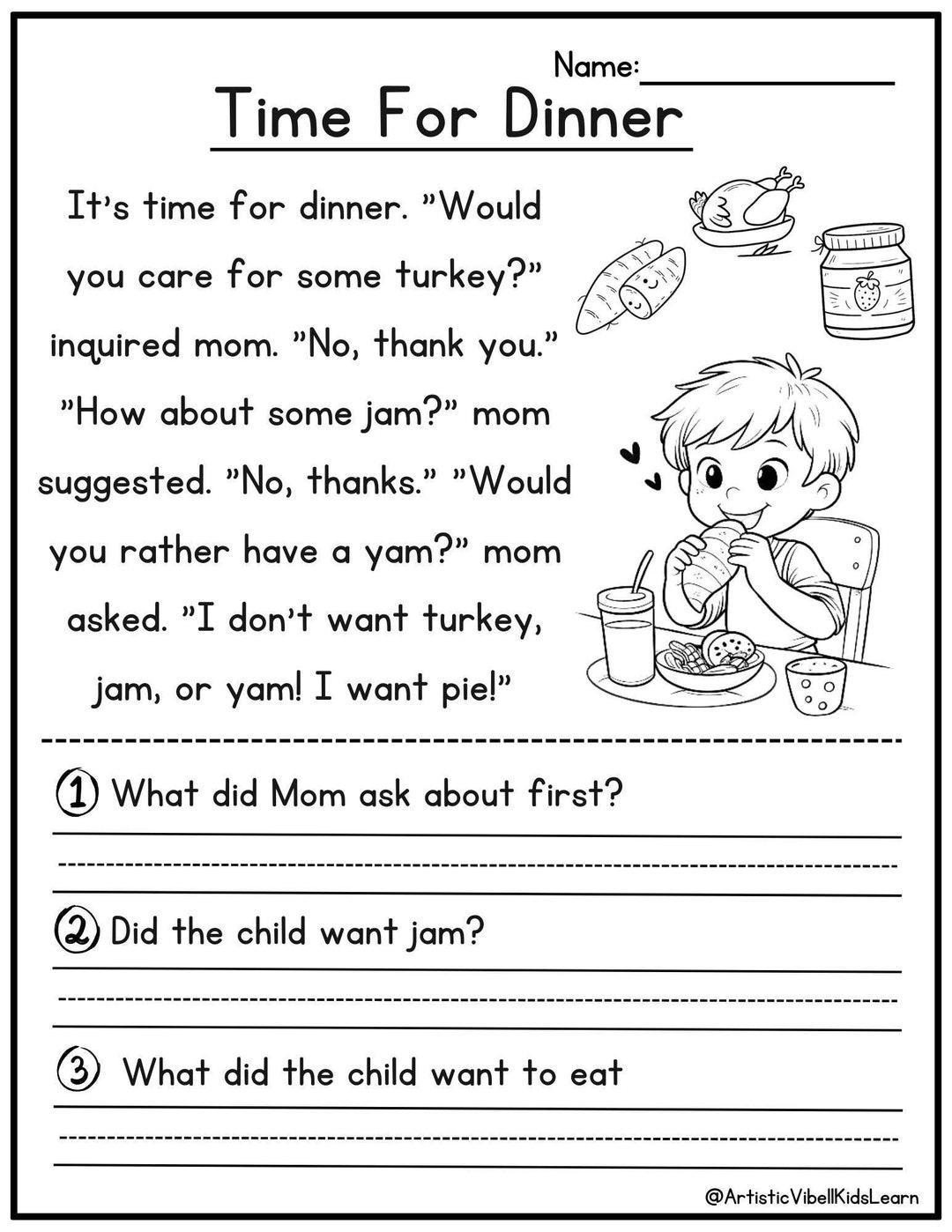 50 Kindergarten 1st Grade Reading Comprehension Passages Worksheets Sentences Reading Worksheet Fluency Worksheet English Learing Set 1 Etsy 50 Kindergarten 1st Grade Reading Comprehension Passages Worksheets Sentences Reading Worksheet Fluency Worksheet English Learing Set 1 Etsy