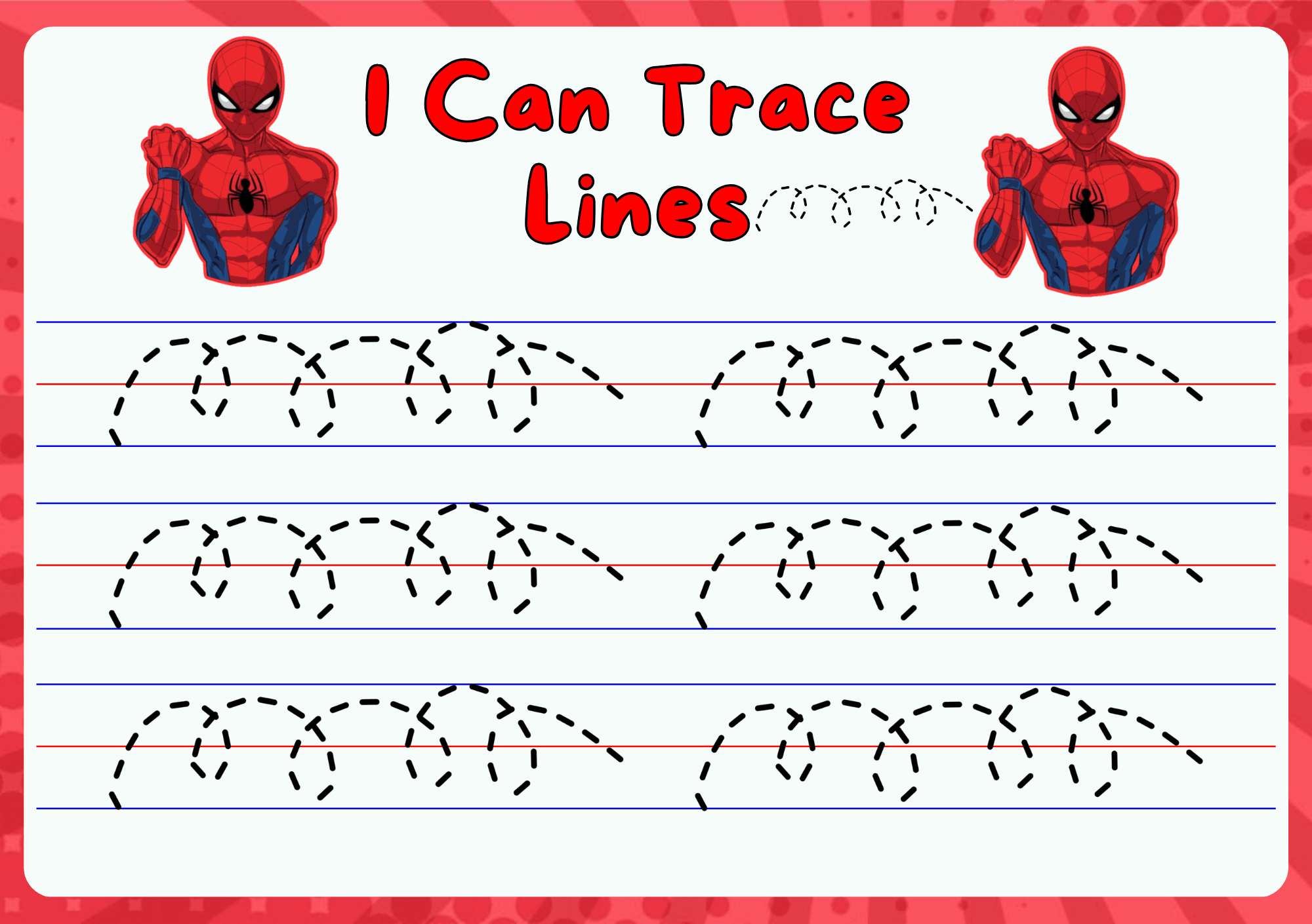 50 Pages Spider Man Tracing Pad For Kids By Hoyyacee Raket PH 50 Pages Spider Man Tracing Pad For Kids By Hoyyacee Raket PH