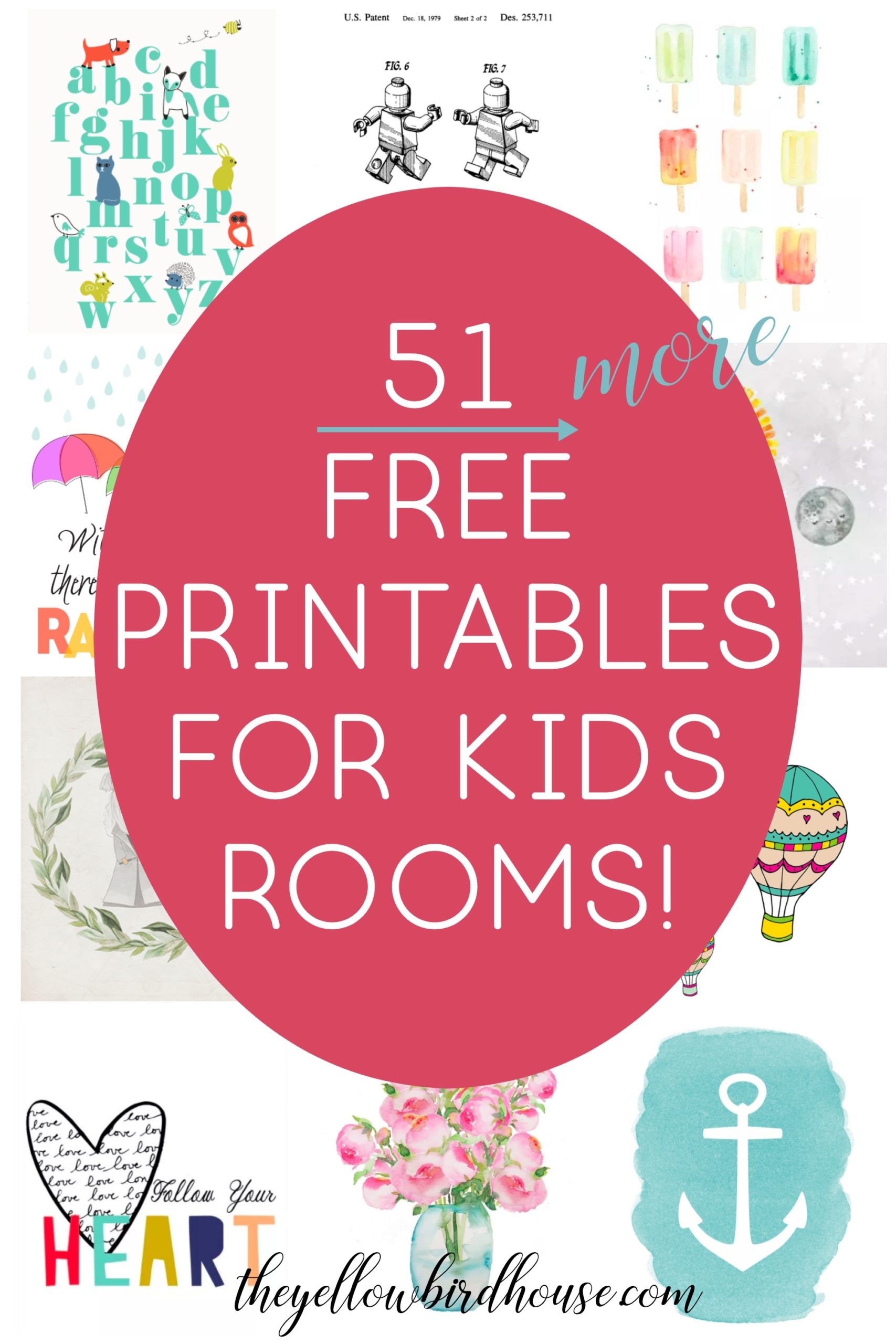 51 Free Printables For Kids Rooms Nursery Decor Series 51 Free Printables For Kids Rooms Nursery Decor Series