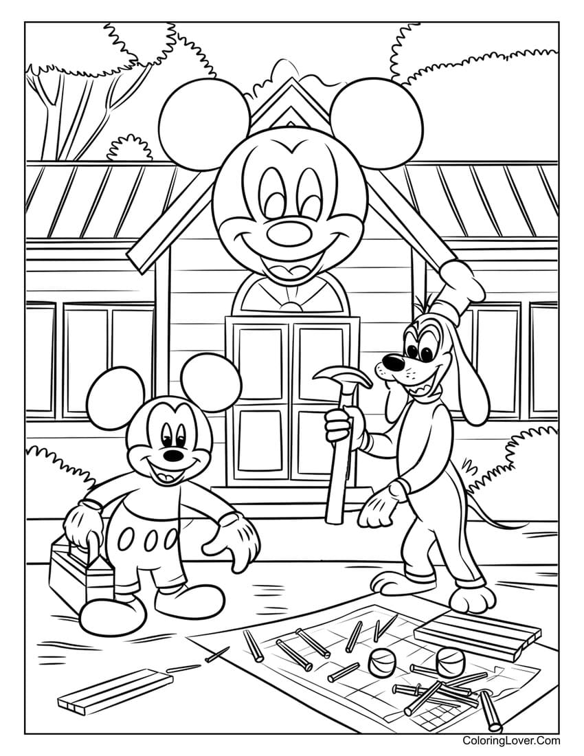 57 Mickey Mouse Coloring Pages Free Printables For All Ages 