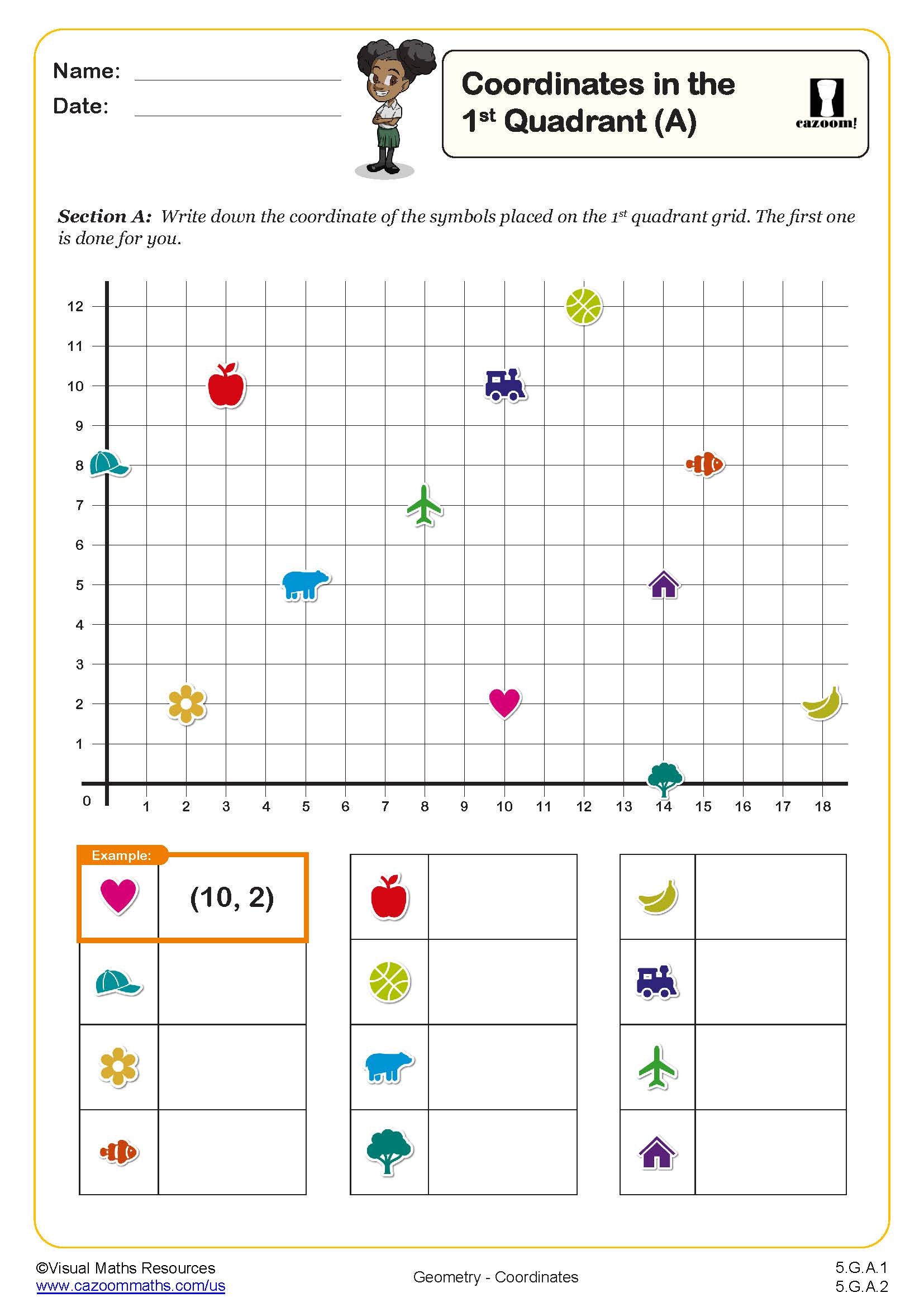 Free 5th Grade Math Worksheets Dorling