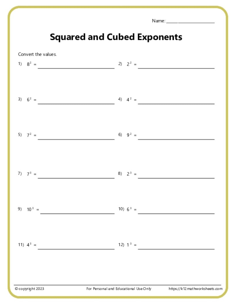 Sixth Grade Printable Worksheets Sixth Grade Printable Worksheets