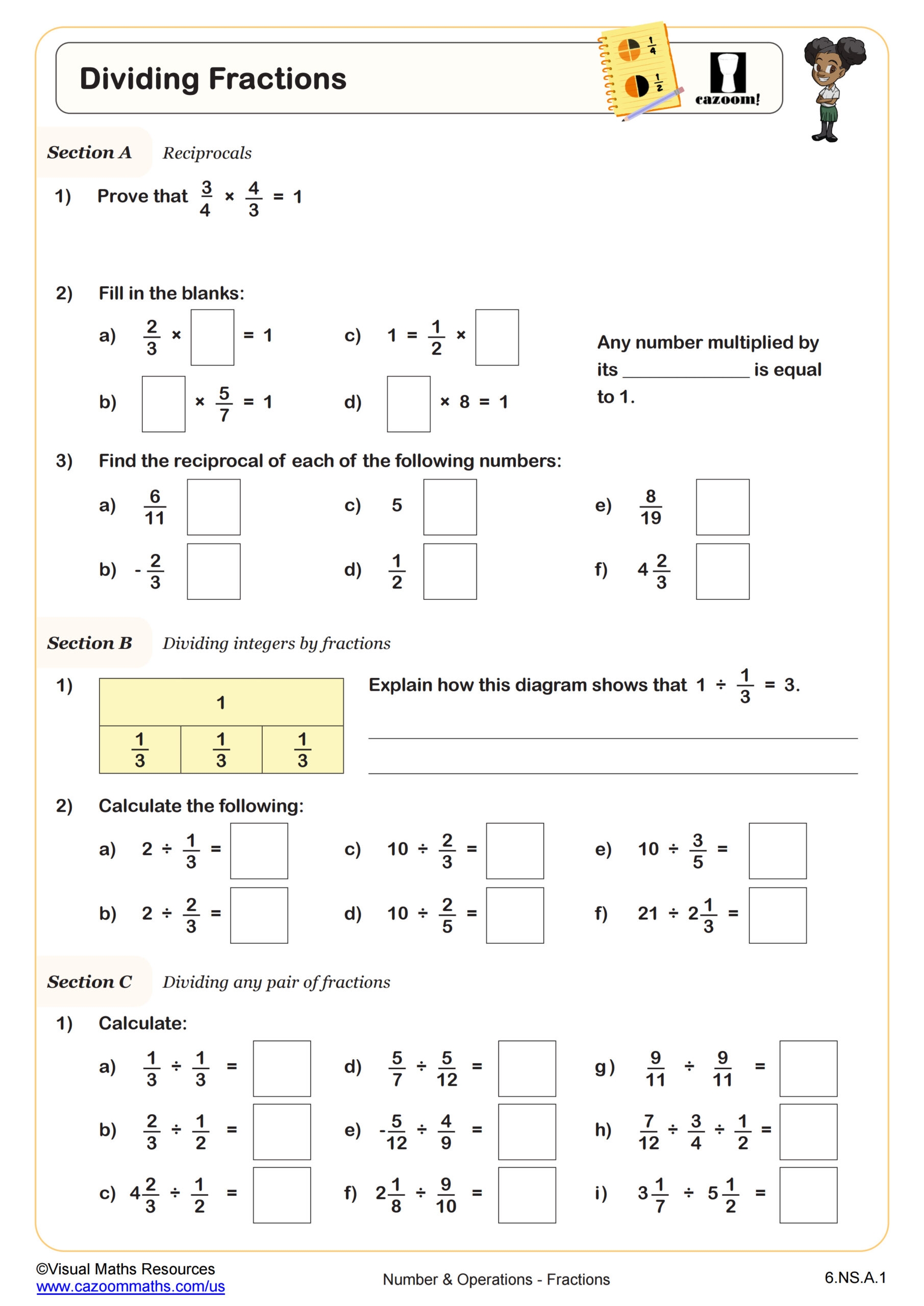 Free Grade 6 Algebra Worksheets