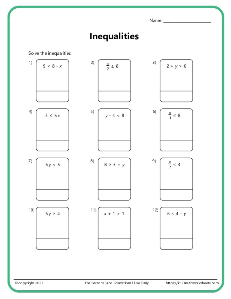 Advanced 7th Grade Printable Worksheets Advanced 7th Grade Printable Worksheets