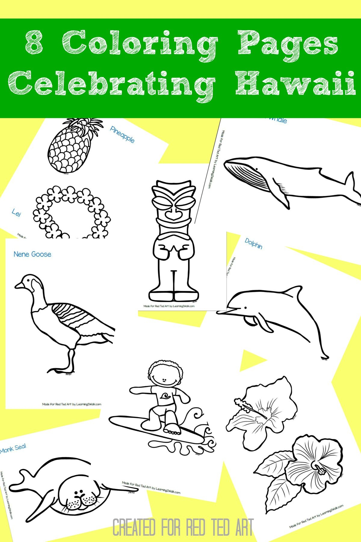 Hawaii Printable Worksheets