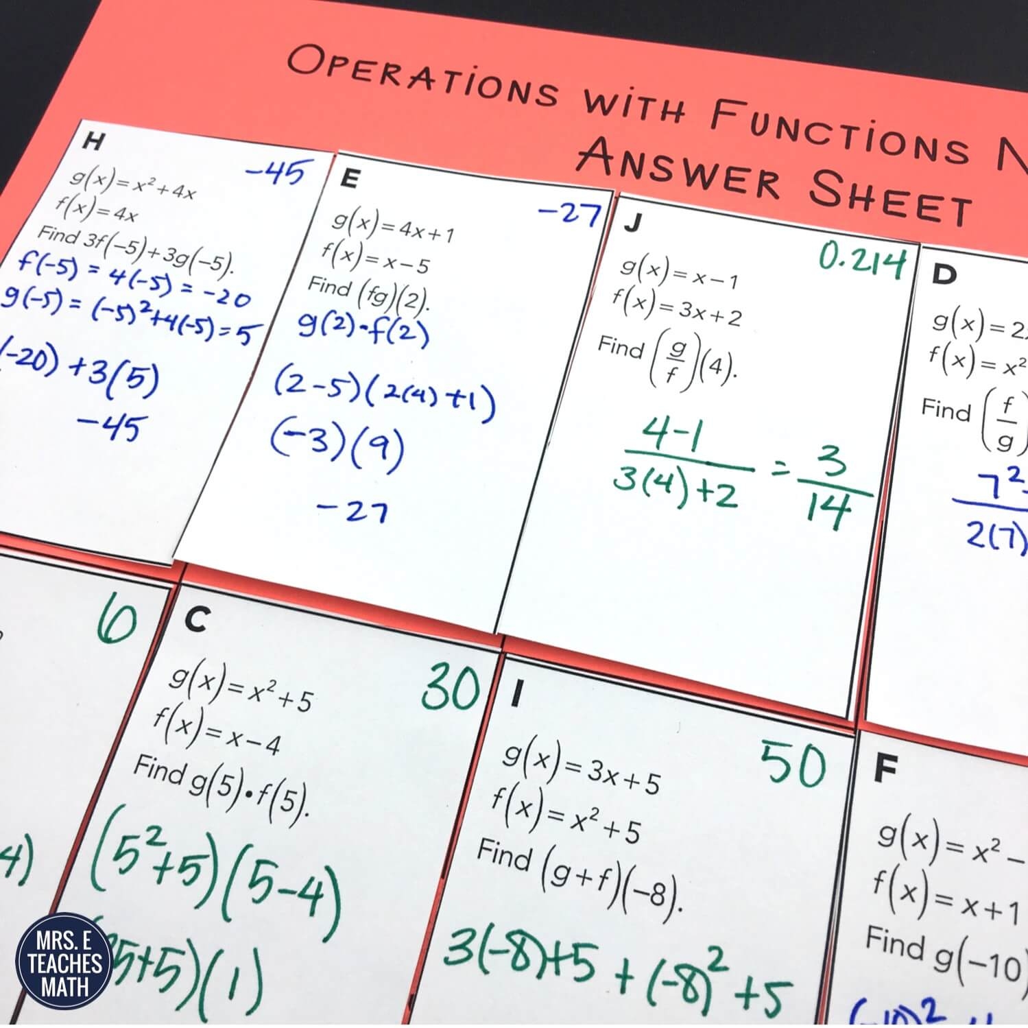 8 Ideas For Teaching Function Notation Mrs E Teaches Math 8 Ideas For Teaching Function Notation Mrs E Teaches Math