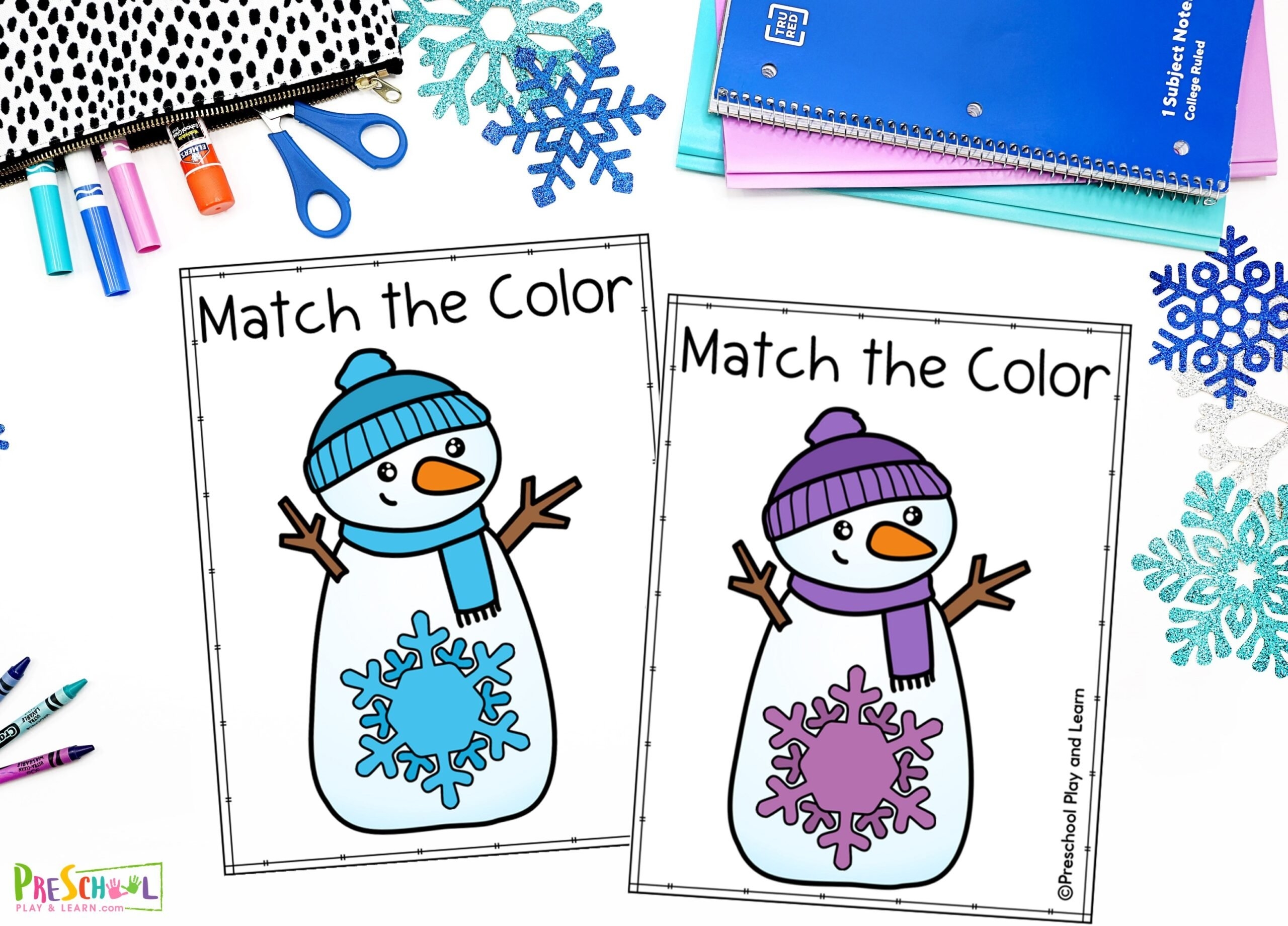8 Super Snowman Activities For Toddlers And Preschoolers Free Printable 