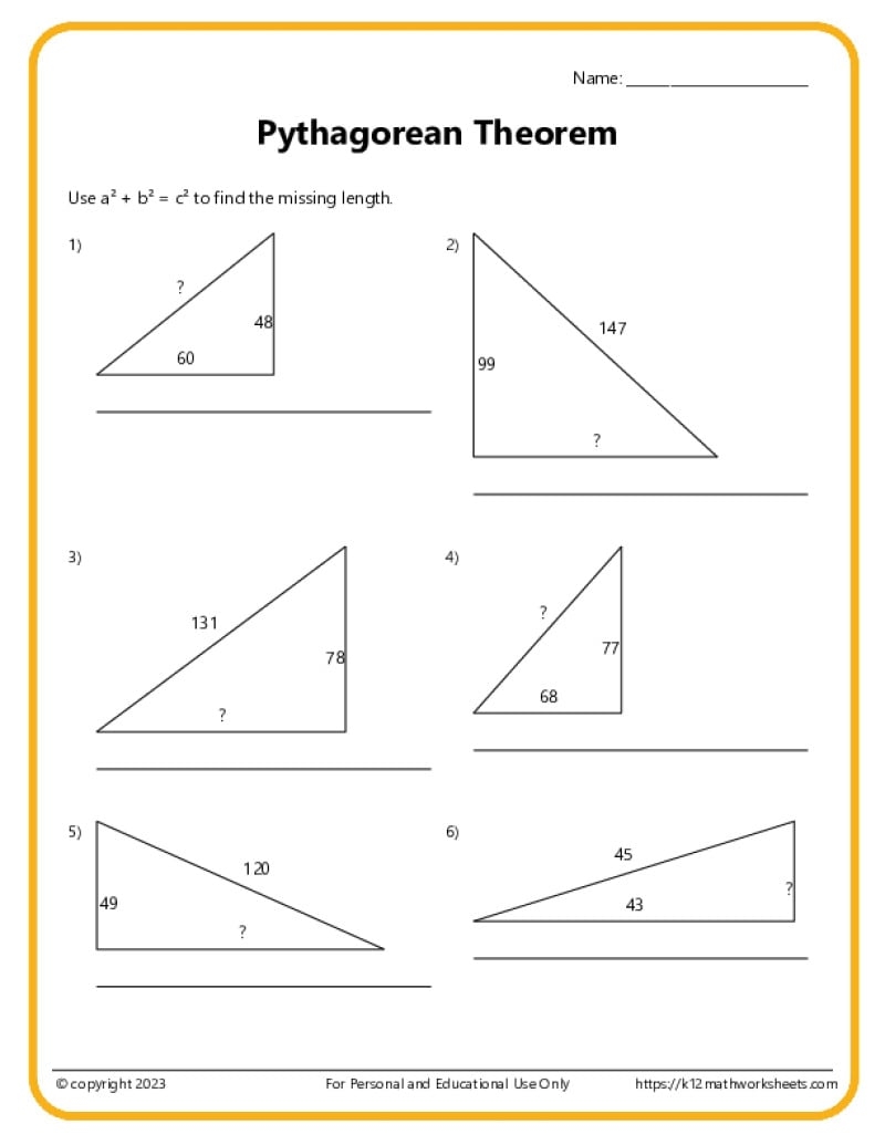 Free 8th Grade Math Worksheets Pdf