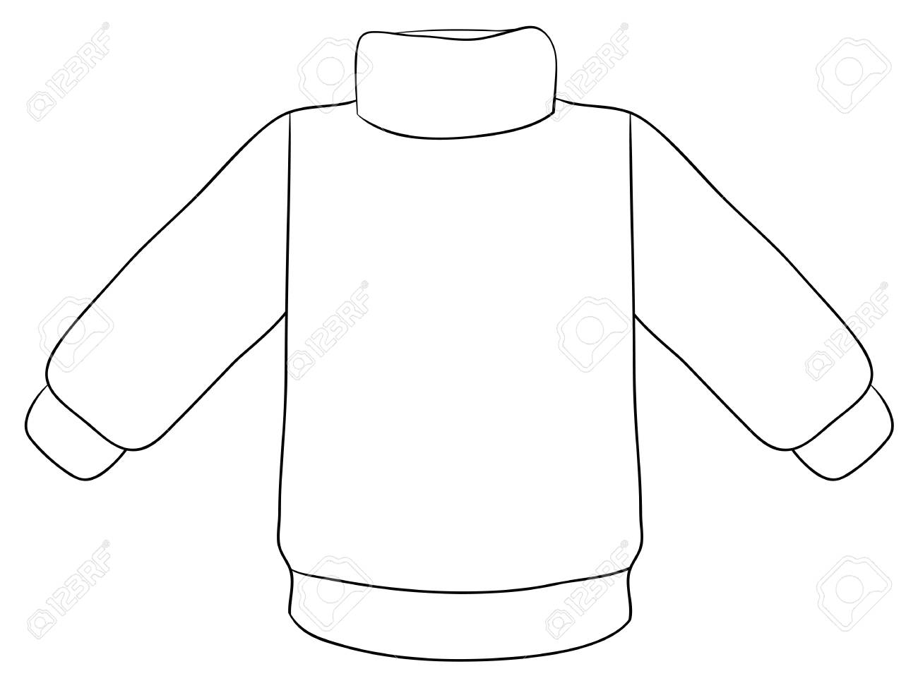A Cute Christmas Sweater Image For Relaxing Activity A Coloring A Cute Christmas Sweater Image For Relaxing Activity A Coloring