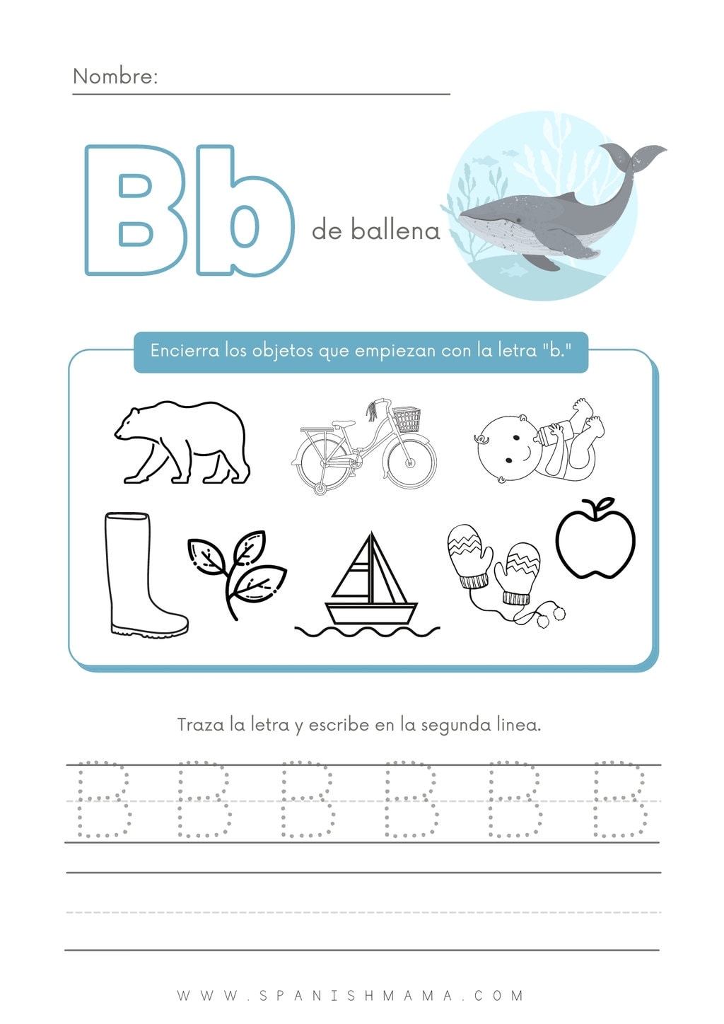 Printable Preschool Alphabet Spanish Worksheet Printable Preschool Alphabet Spanish Worksheet