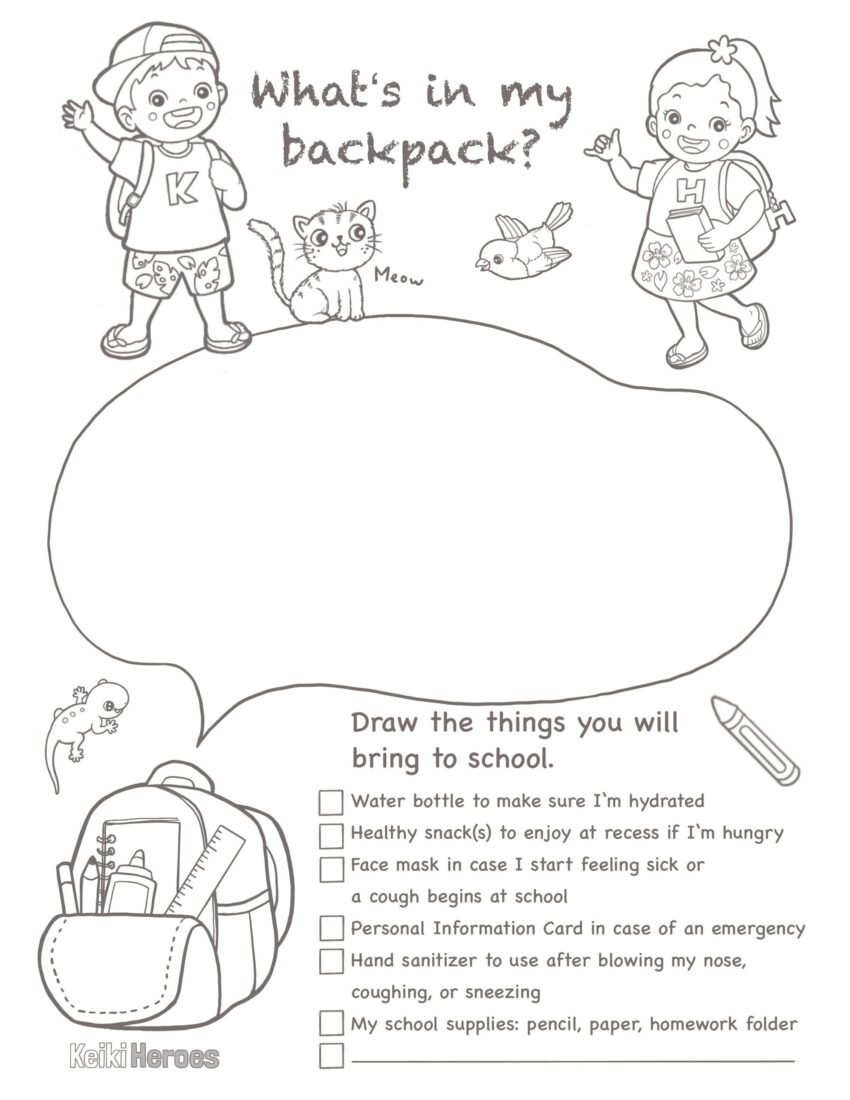 Activity Sheets Archives Keiki Heroes