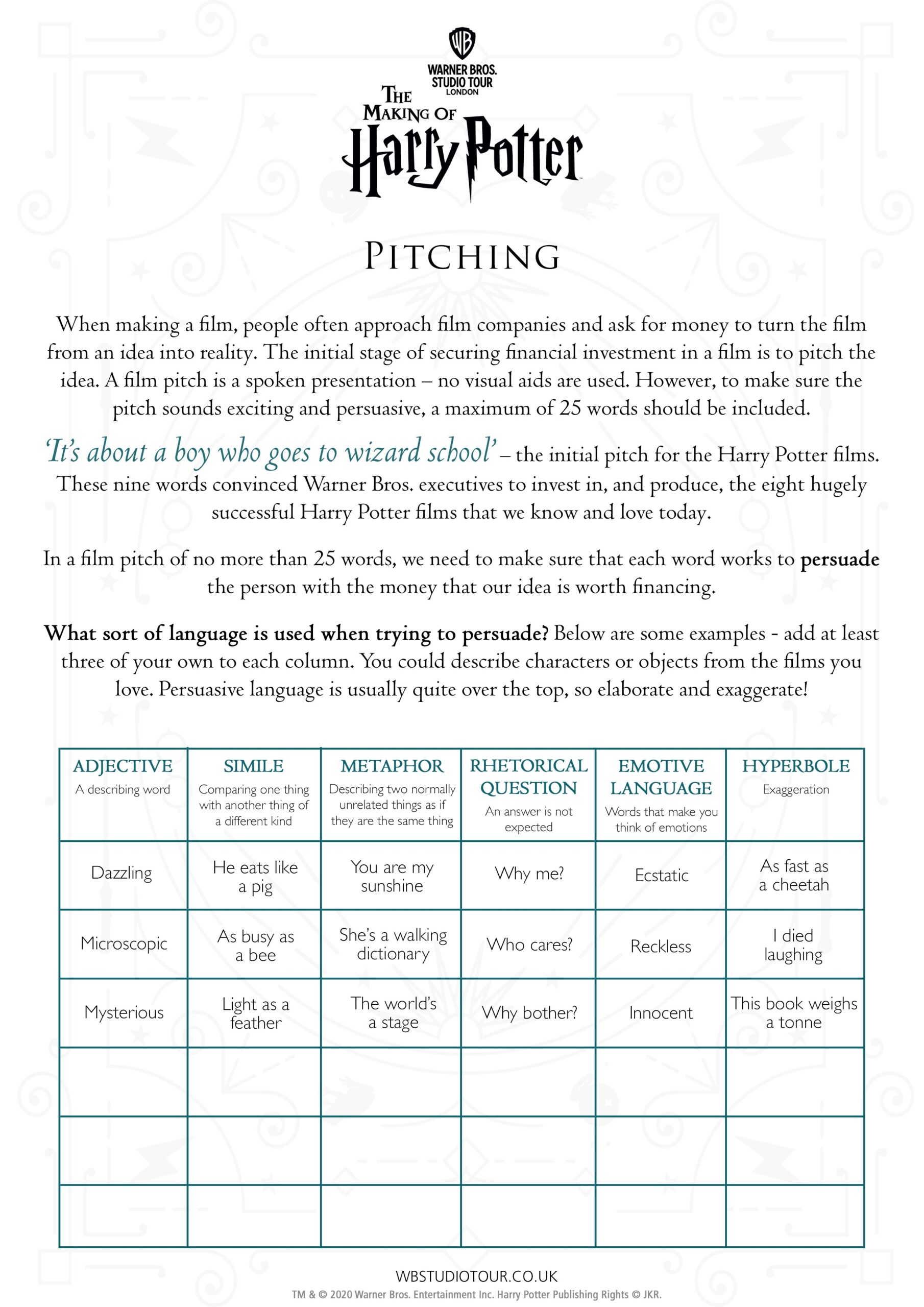 Free Harry Potter Worksheets And Printables Free Harry Potter Worksheets And Printables