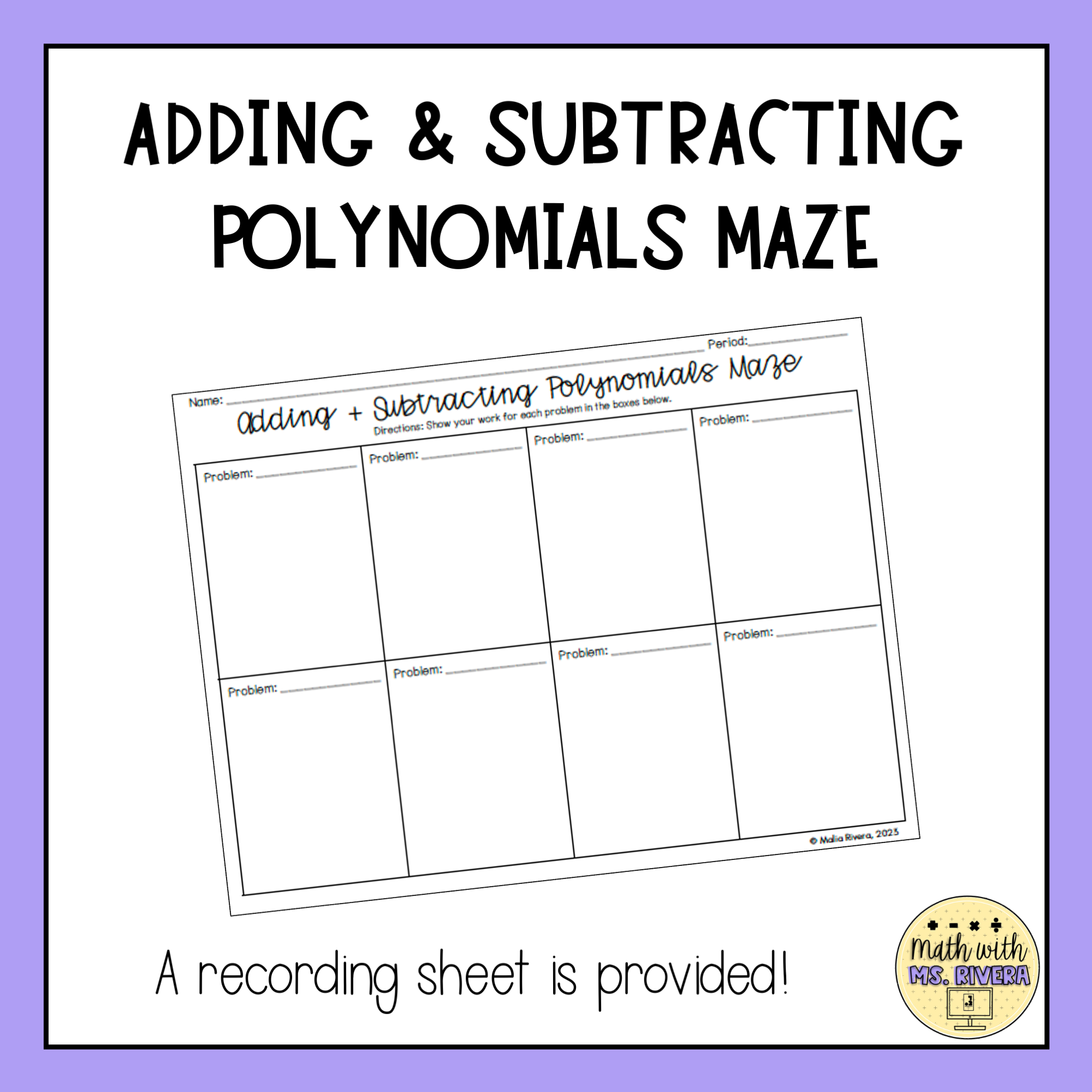 Printable Adding Polynomials Worksheet Printable Adding Polynomials Worksheet