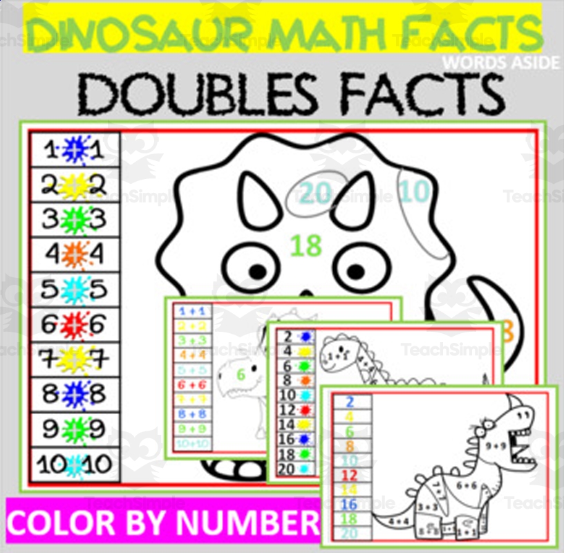 Free Printable Doubles Facts Worksheets Free Printable Doubles Facts Worksheets