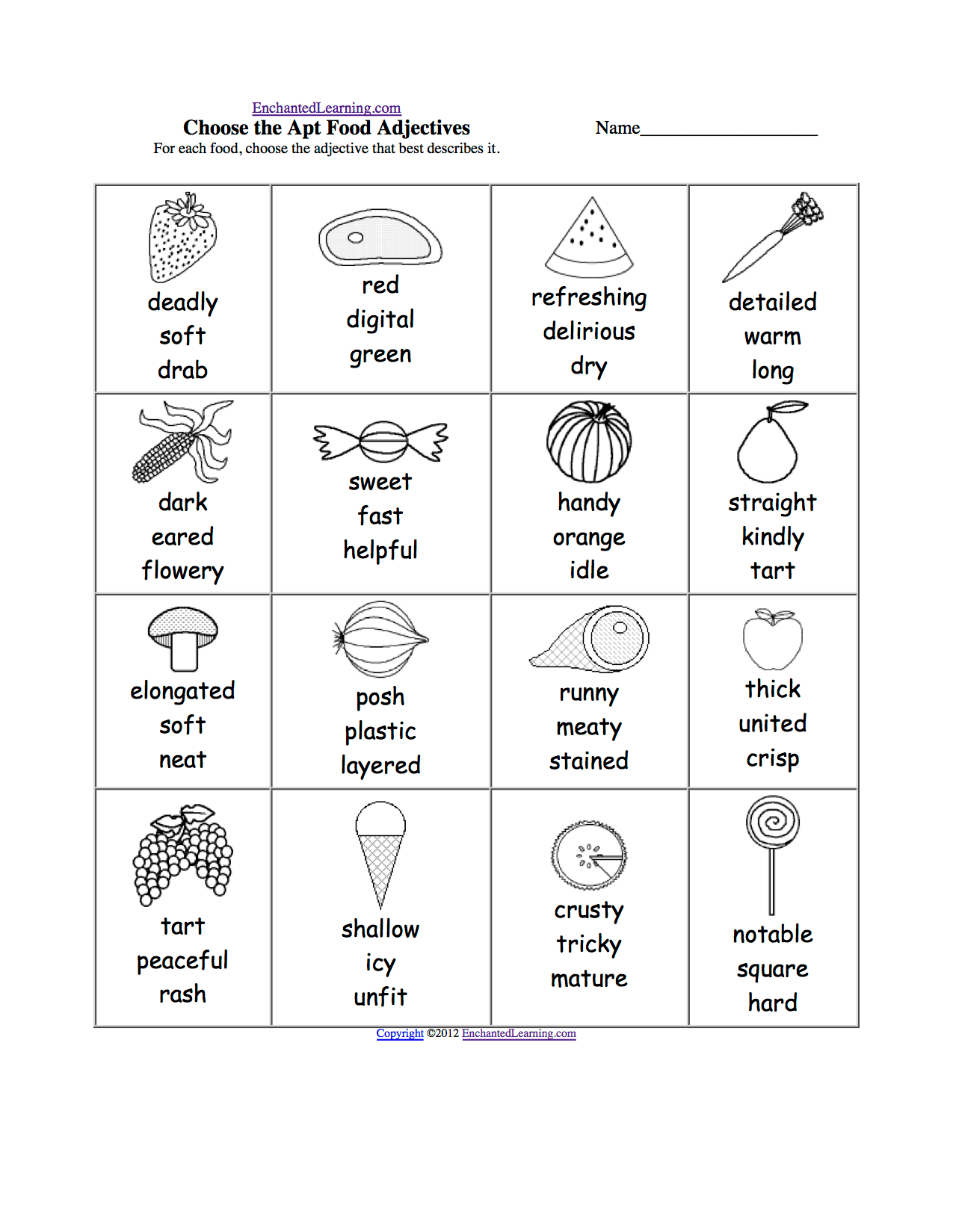 Adjectives Worksheets For Kindergarten Worksheets Library