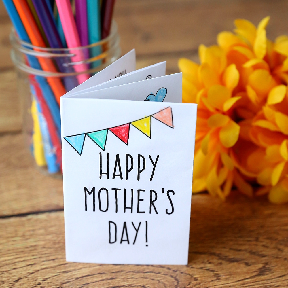 Adorable PRINT COLOR Mother s Day Card For Kids It s Always Autumn Adorable PRINT COLOR Mother s Day Card For Kids It s Always Autumn