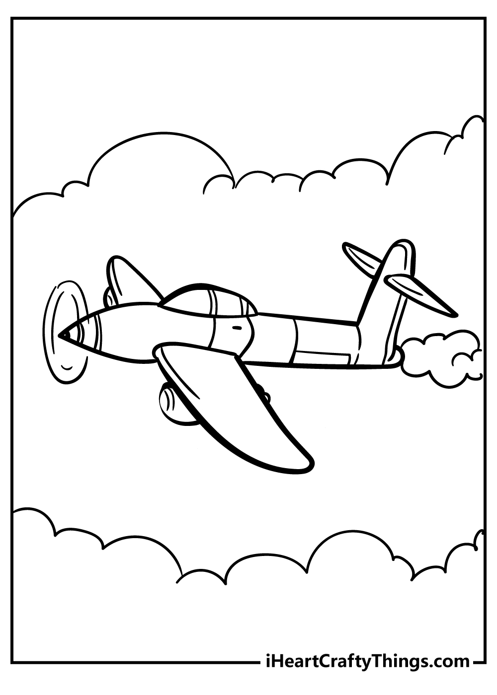 Airplane Coloring Pages 100 Free Printables Airplane Coloring Pages 100 Free Printables