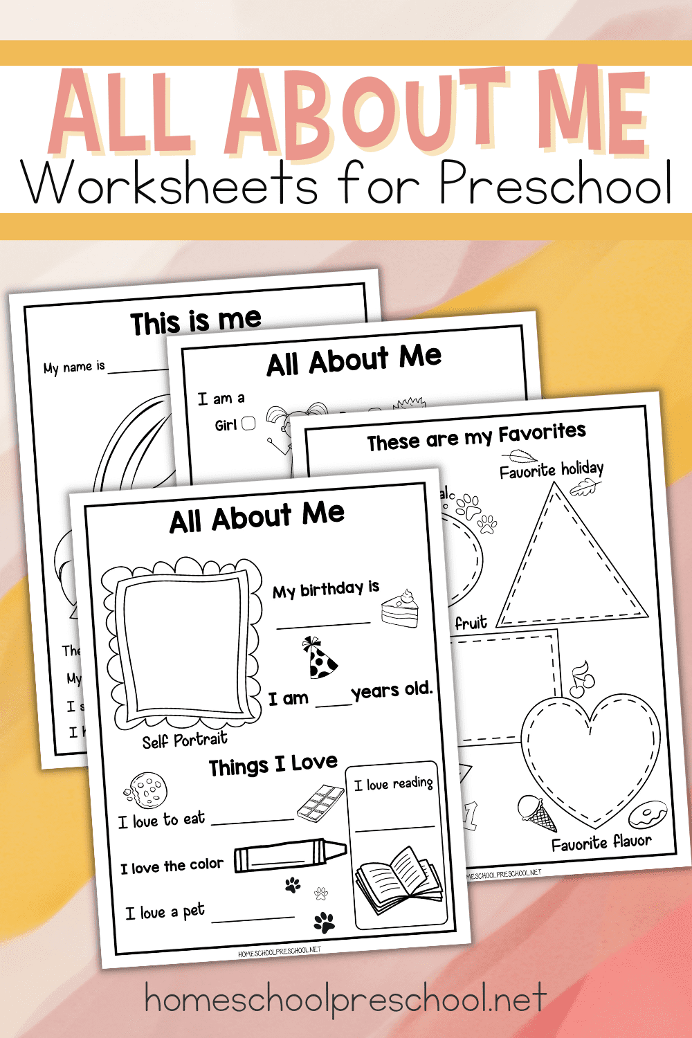All About Me Preschool Worksheets Learn And Explore All About Me Preschool Worksheets Learn And Explore