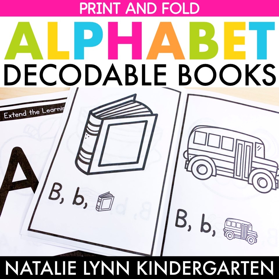 Alphabet Books Decodable Readers For Preschool Pre K Kindergarten Alphabet Books Decodable Readers For Preschool Pre K Kindergarten