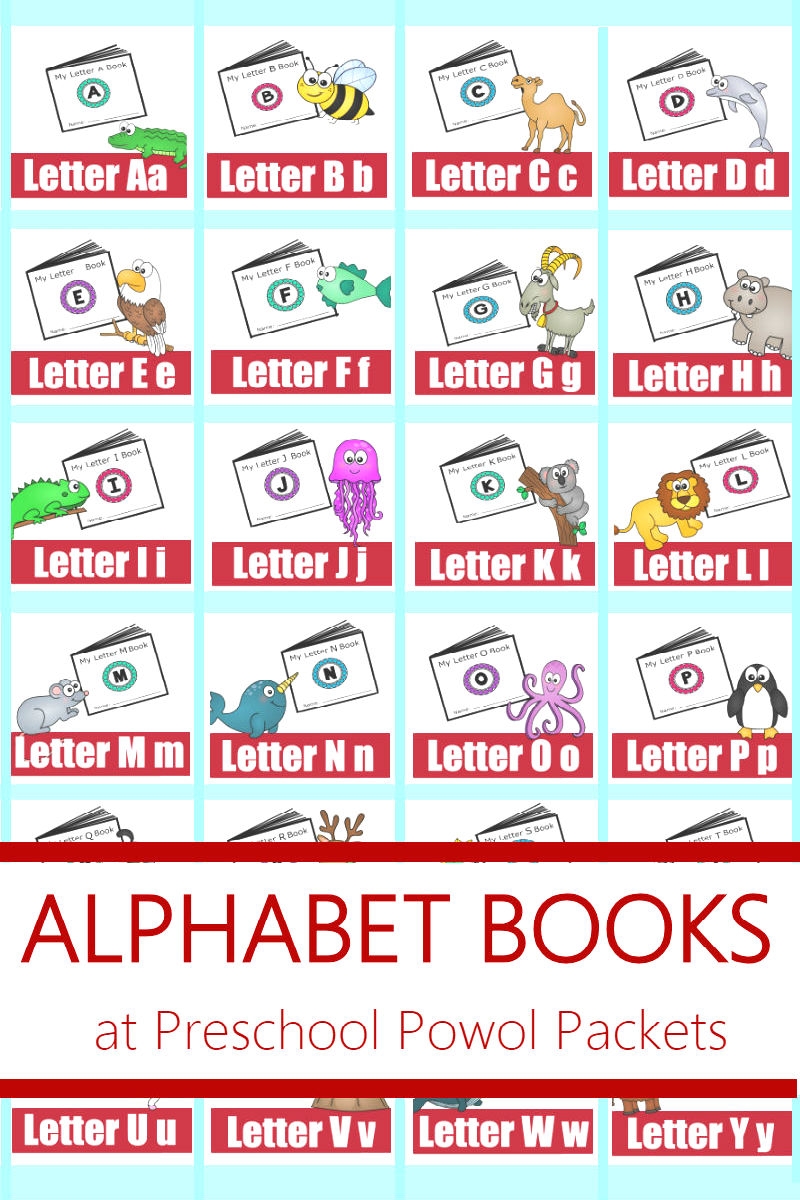 ALPHABET Free Printable Mini Books ALPHABET Free Printable Mini Books