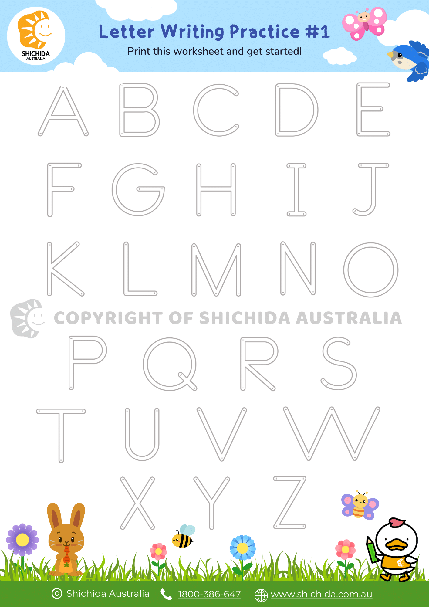 Alphabet Skills Worksheets Alphabet Skills Worksheets