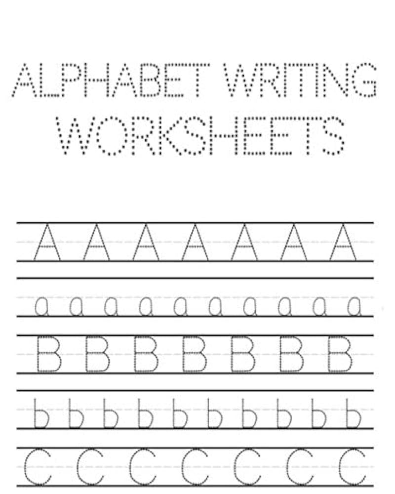 Printable Preschool Writing Worksheets Printable Preschool Writing Worksheets