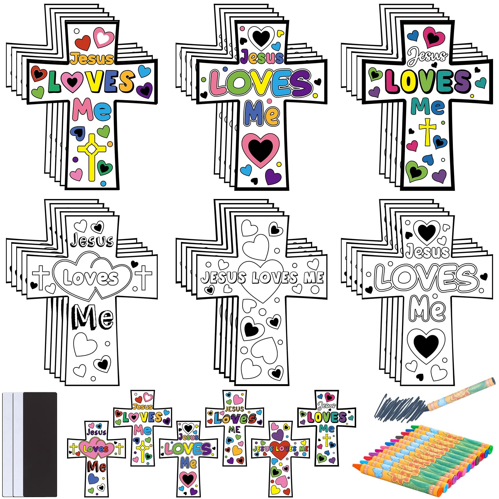 Christian Preschool Printables Jesus Loves Me