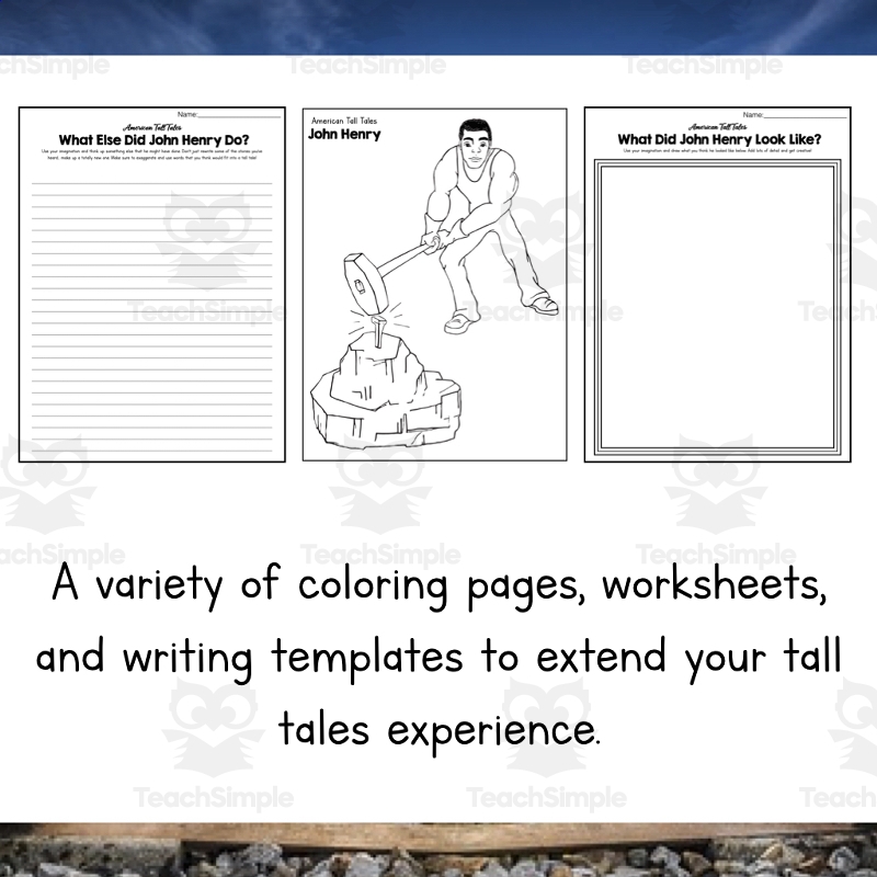 American Tall Tales The Legendary John Henry By Teach Simple American Tall Tales The Legendary John Henry By Teach Simple