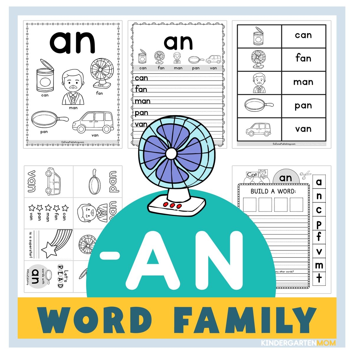 Free Kindergarten Worksheets Word Families Free Kindergarten Worksheets Word Families