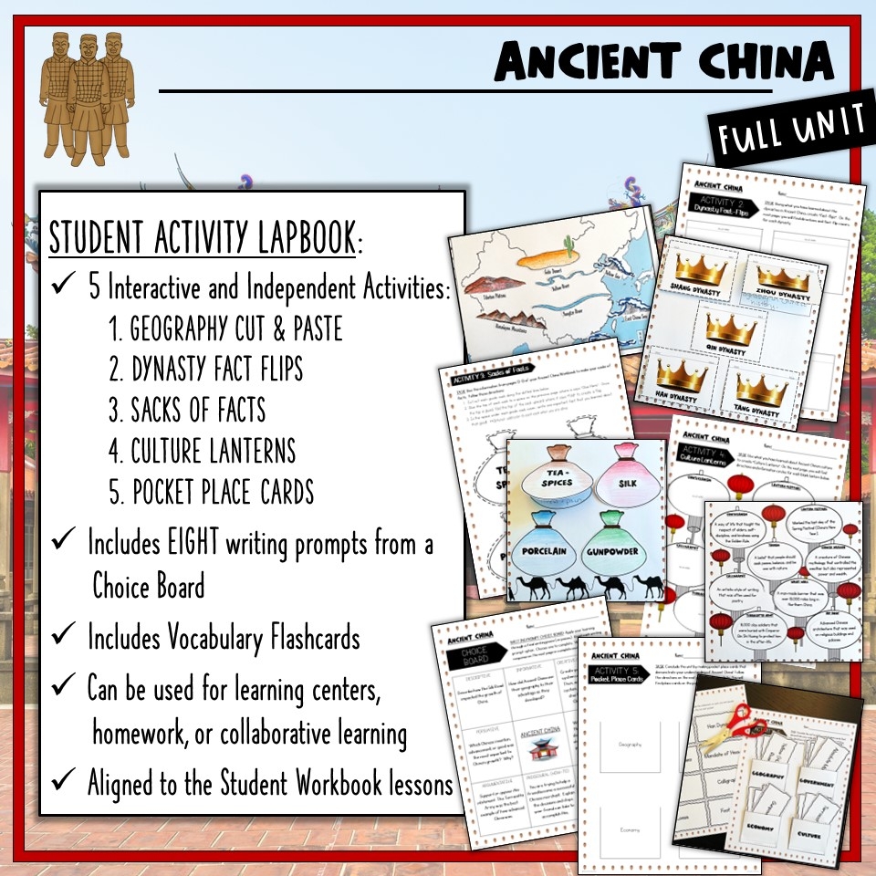 Ancient China Unit Bundle Reading Passages Activities PowerPoint Test U0026 More Made By Teachers Ancient China Unit Bundle Reading Passages Activities PowerPoint Test U0026 More Made By Teachers