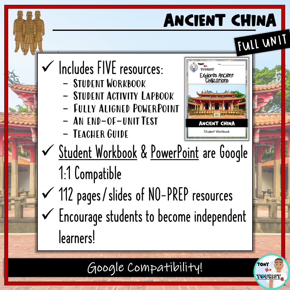 Ancient China Unit Bundle Reading Passages Activities PowerPoint Test U0026 More Made By Teachers Ancient China Unit Bundle Reading Passages Activities PowerPoint Test U0026 More Made By Teachers
