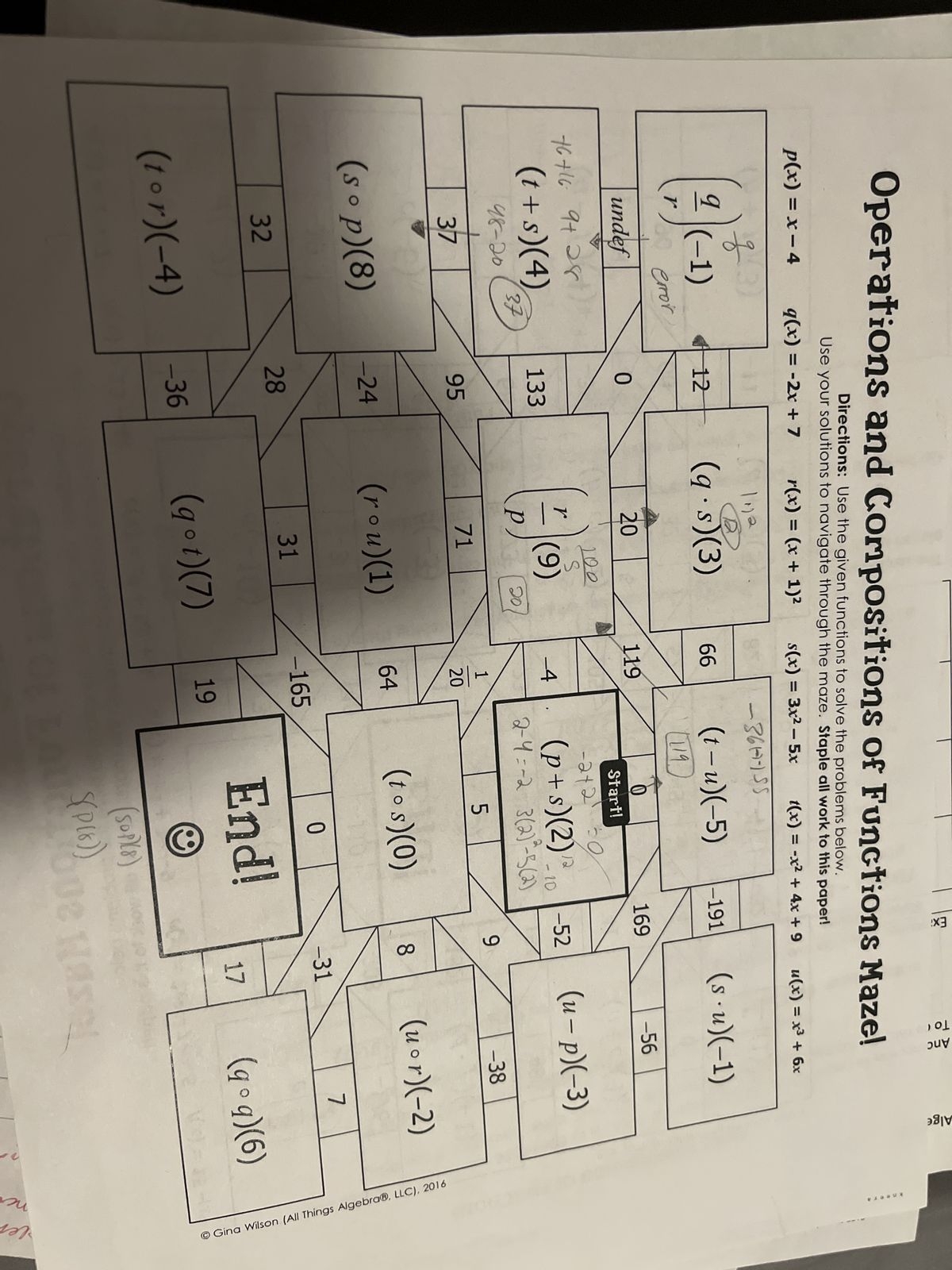 Answered Operations And Compositions Of Functions Ma Directions Answered Operations And Compositions Of Functions Ma Directions